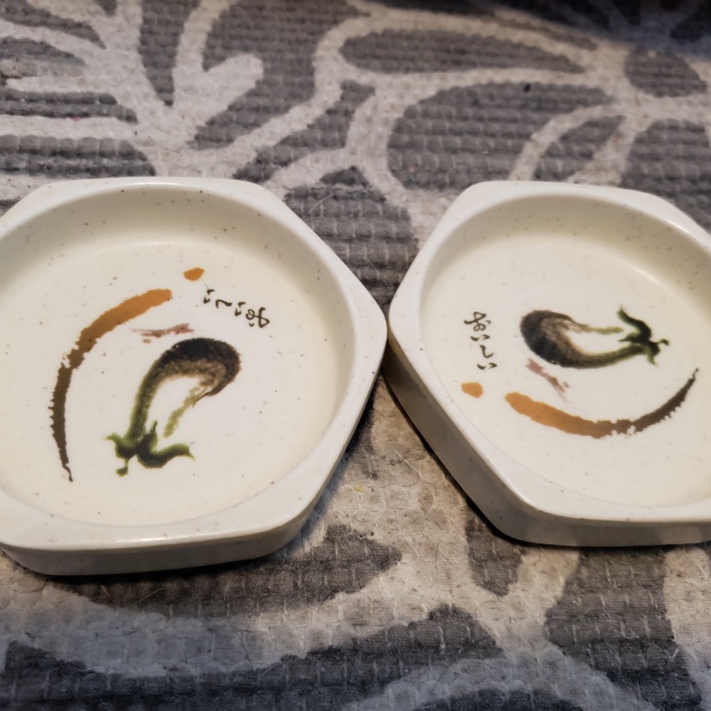 Melimine sushi dipping dish bowl shrimp